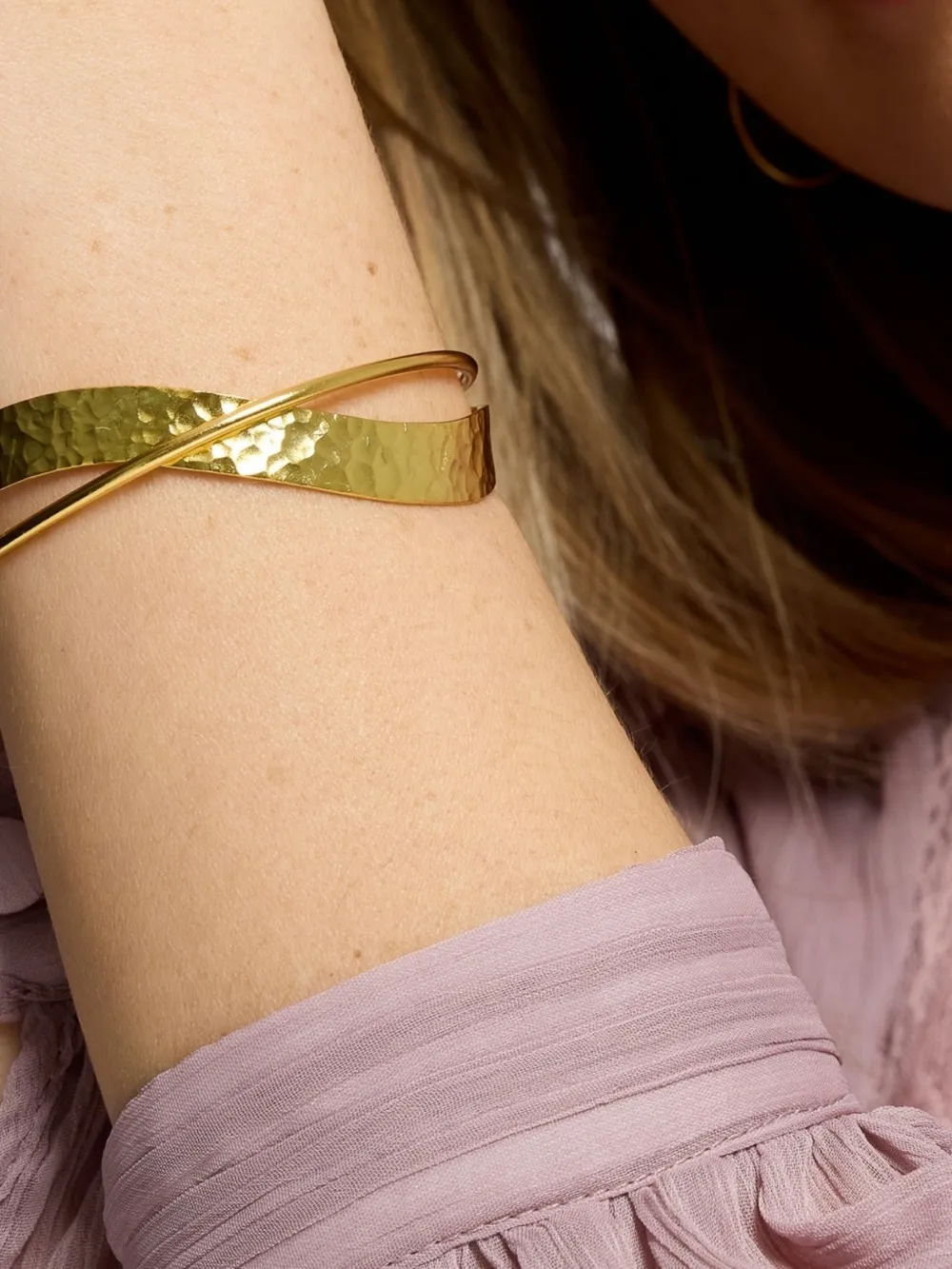  Ottoman Hands Pulsera Evenness - Dorado 