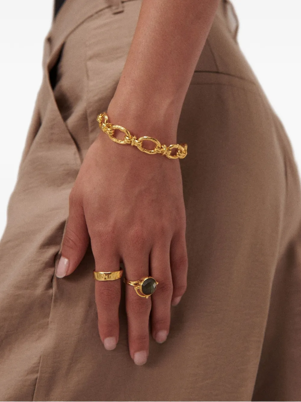 Ottoman Hands Anello Dela - Oro