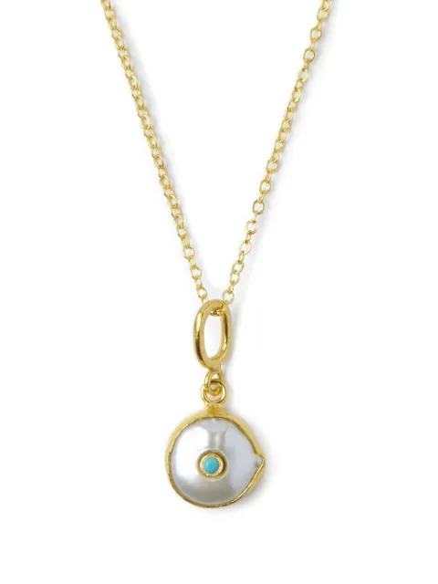 Ottoman Hands pearl Amalfi pendant necklace