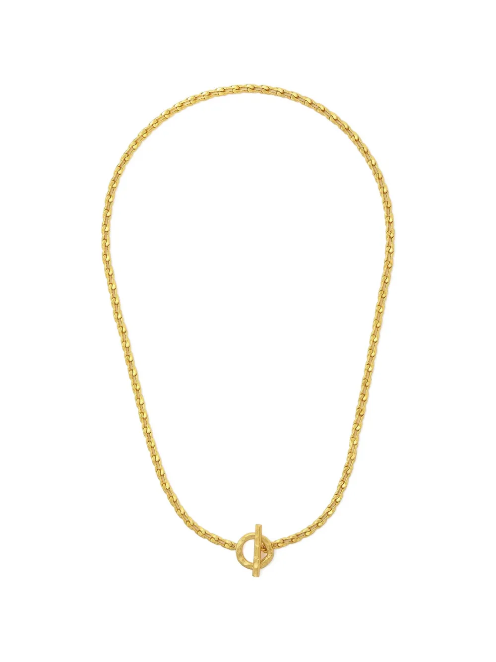 Ottoman Hands Thea snake chain necklace - Oro