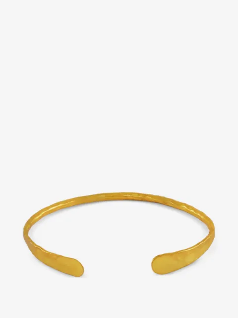 Ottoman Hands Ekavi hammered cuff bracelet