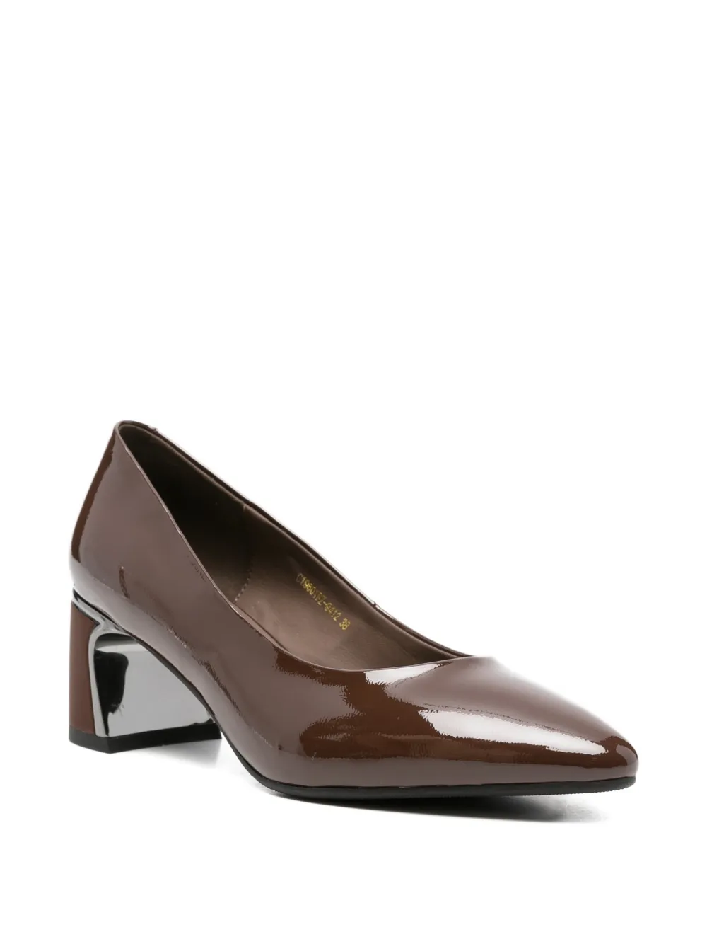 SERGIO MORETTI FIRENZE Pumps met spitse neus Bruin