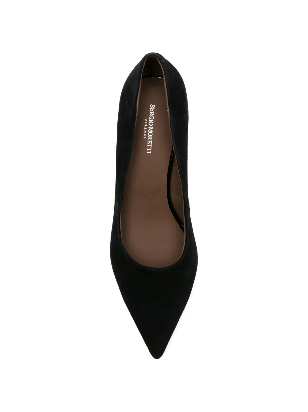 SERGIO MORETTI FIRENZE Pumps met blokhak Zwart
