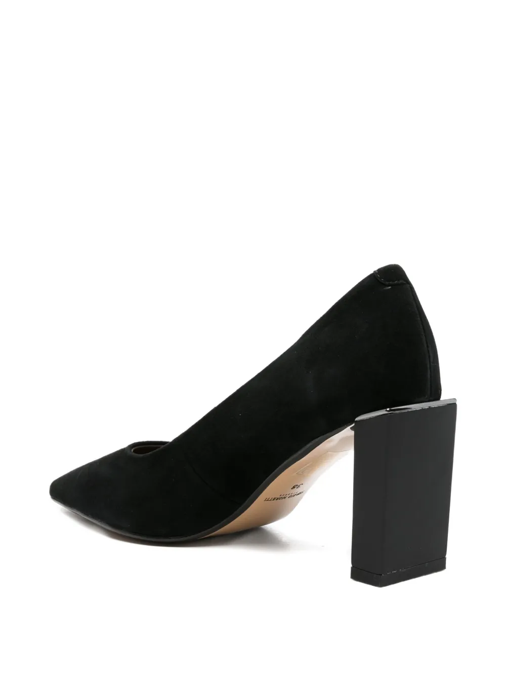 SERGIO MORETTI FIRENZE Pumps met blokhak Zwart