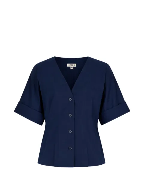 STAUD Elle button-up top