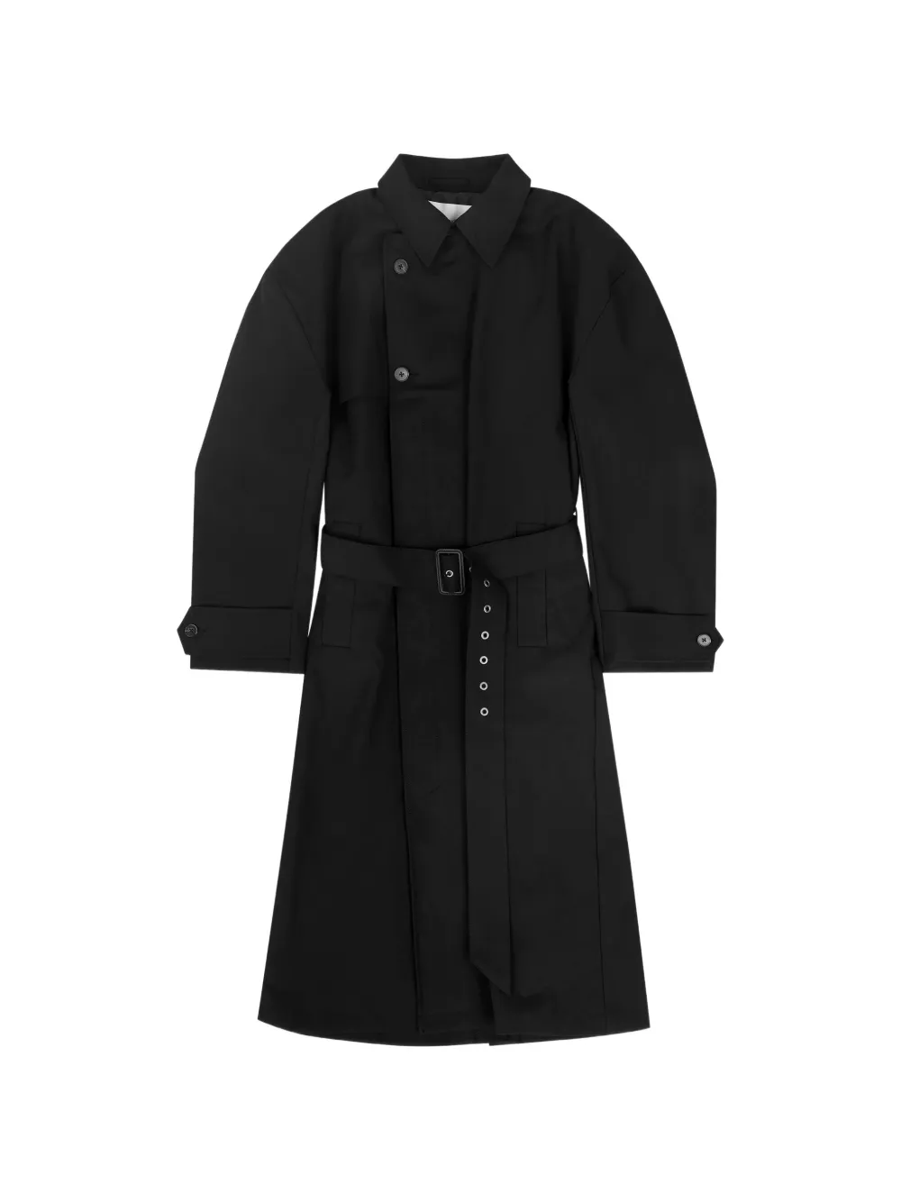 ENTIRE STUDIOS belted trench coat - Nero