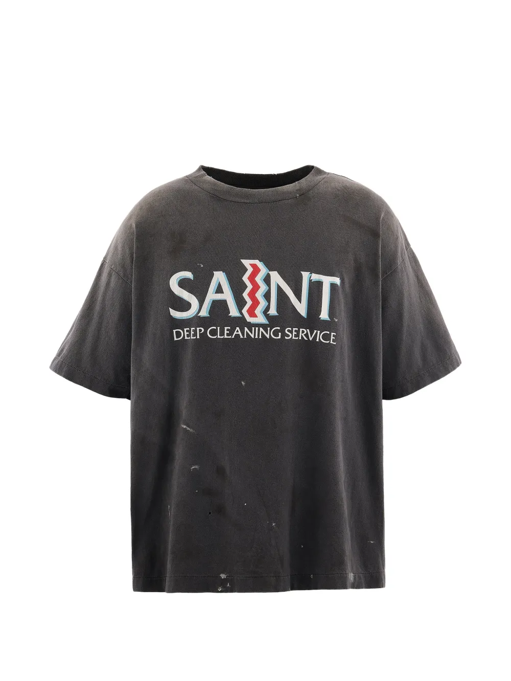 SAINT MXXXXXX graphic-print T-shirt - Nero