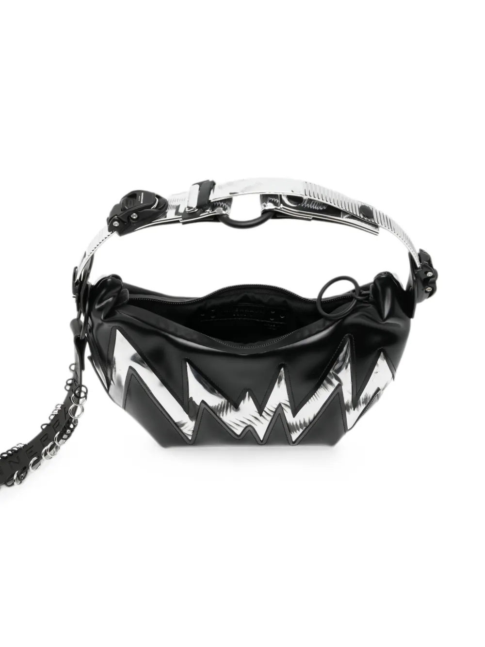 Innerraum Object HMO Flash Half Moon schoudertas Zwart