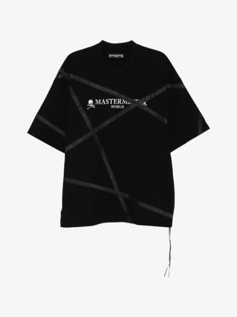 Mastermind World playera con logo estampado y paneles