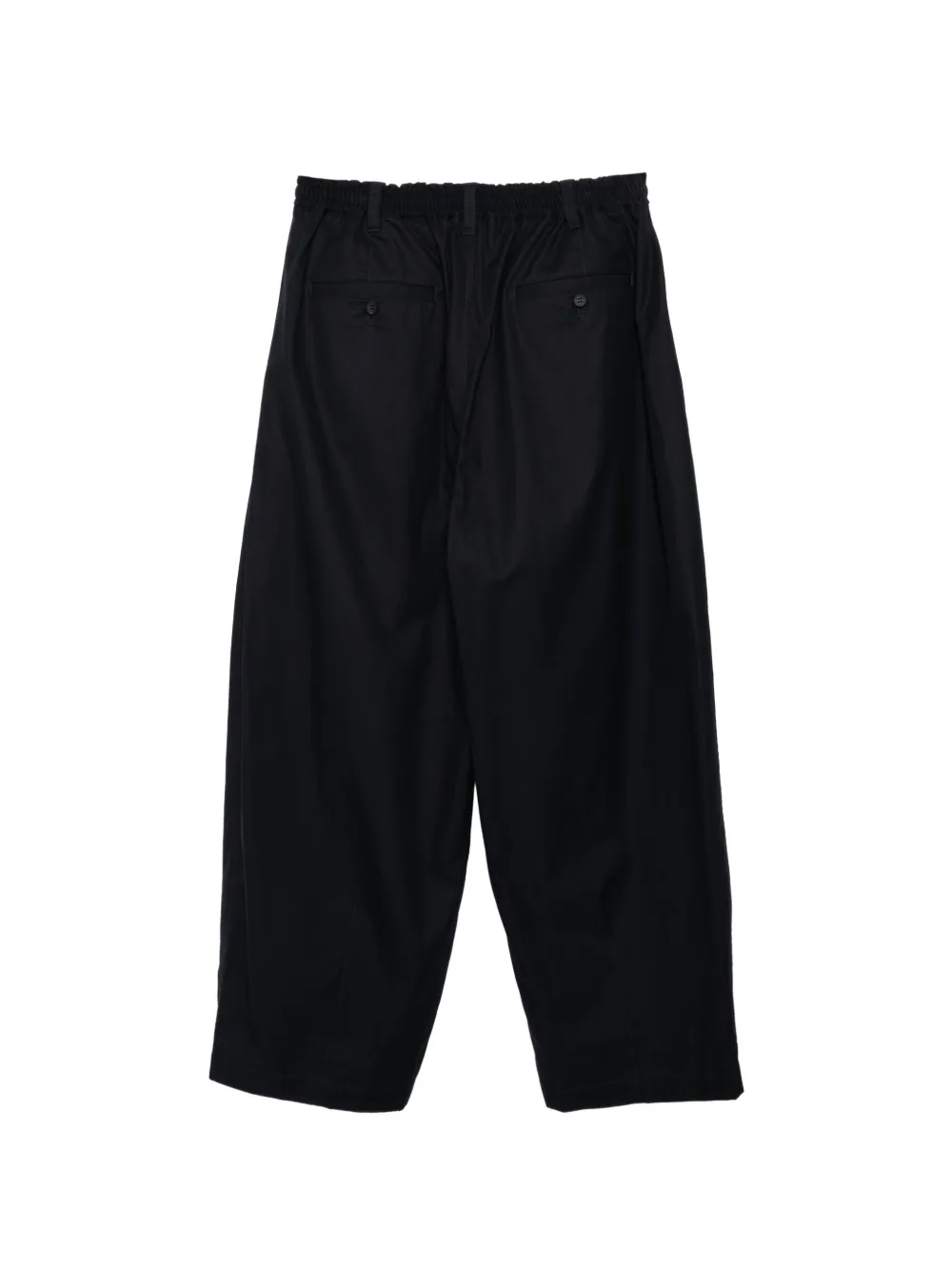 Comme des Garçons Homme Broek met geplooid detail Blauw