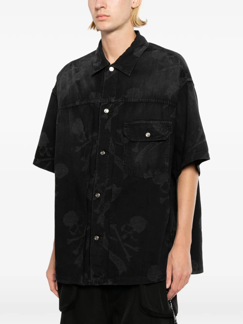 Mastermind World Aloha overhemd Zwart