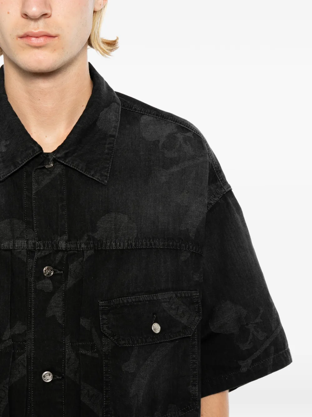 Mastermind World Aloha overhemd Zwart