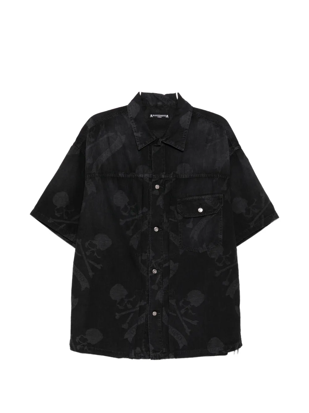 Mastermind World Aloha shirt - Schwarz