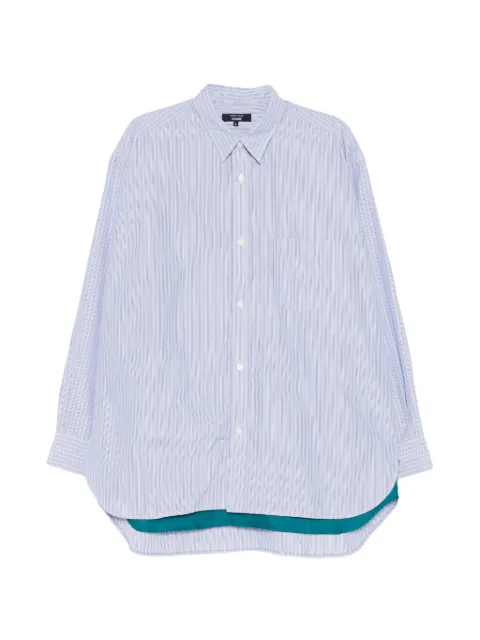 Comme des Garçons Homme striped layered shirt