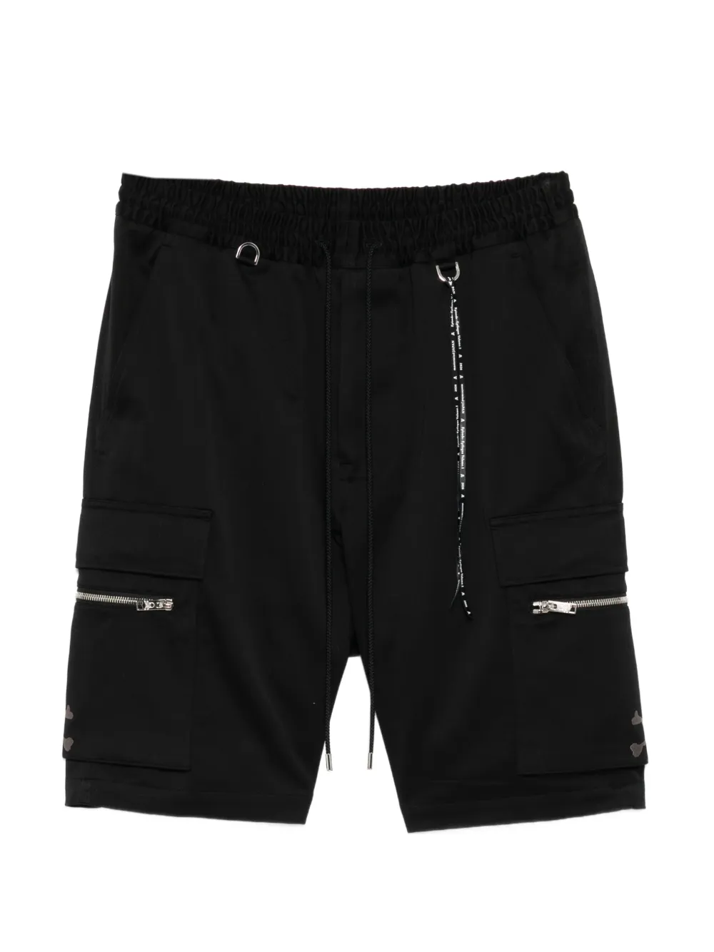 Mastermind Japan logo-embroidered cargo shorts - Nero