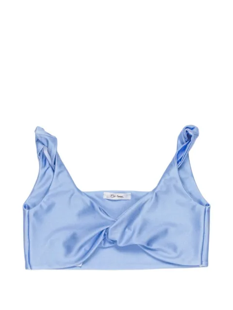 Miss Grant Kids twist-detail cropped top