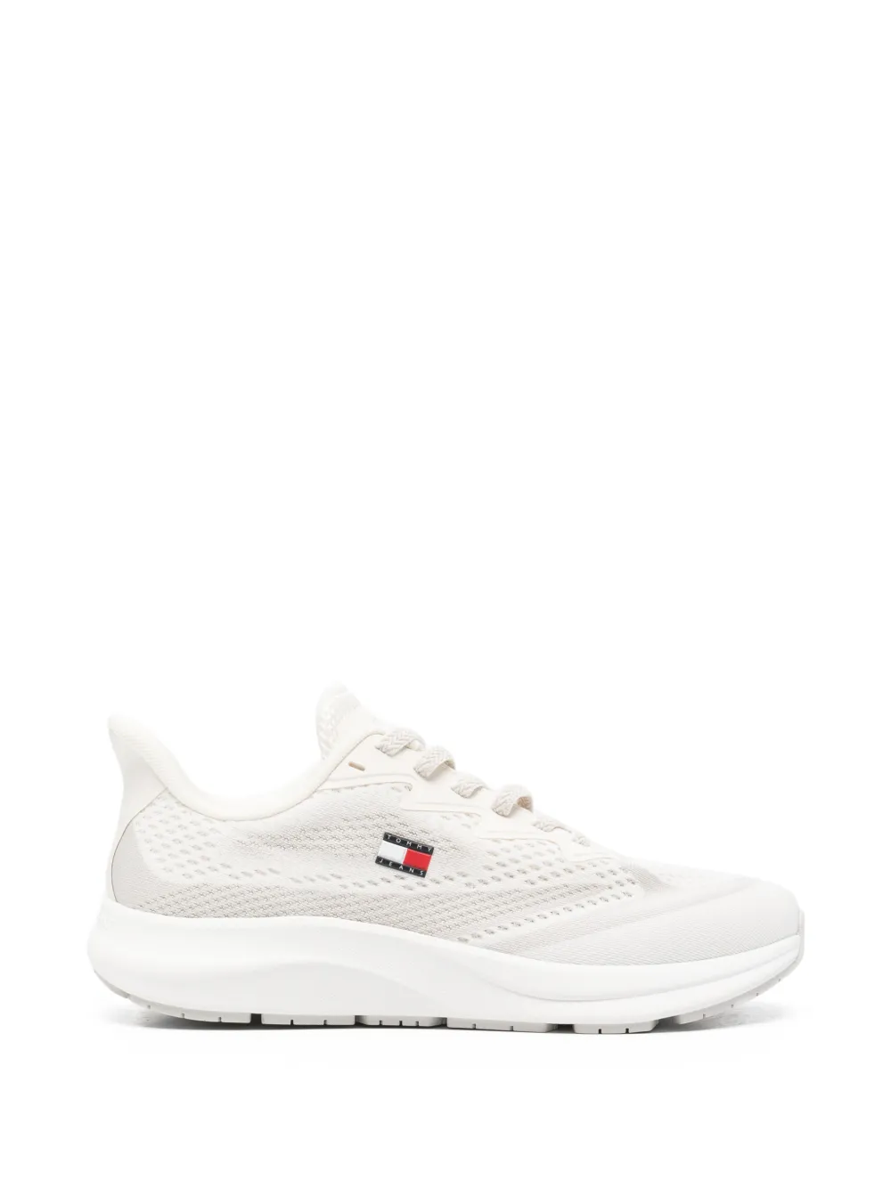 Tommy Hilfiger logo-patch sneakers - Toni neutri