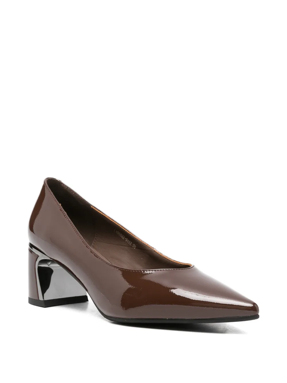 SERGIO MORETTI FIRENZE Pumps met puntige neus Bruin