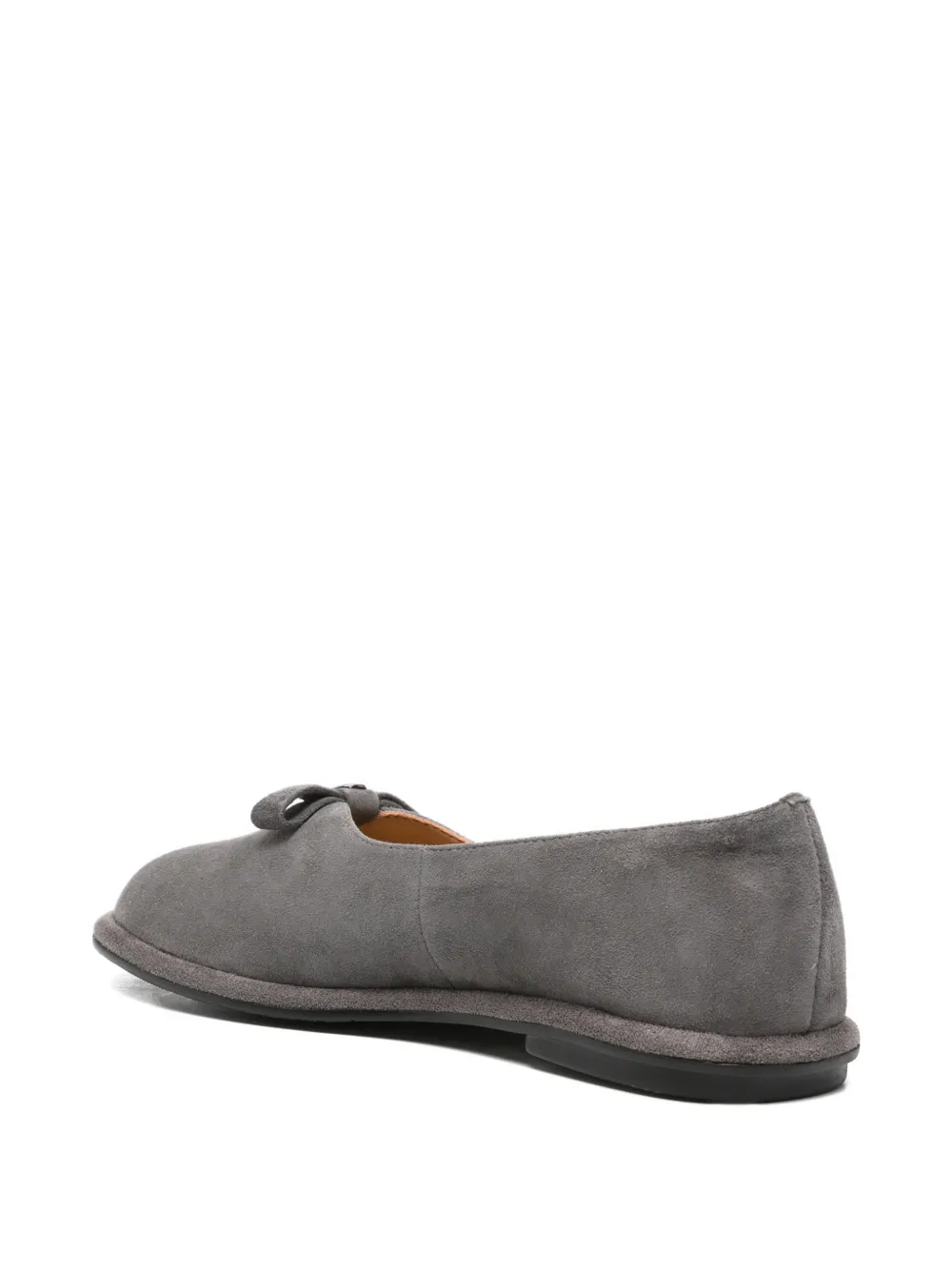 SERGIO MORETTI FIRENZE Ballerina's met strikdetail Grijs