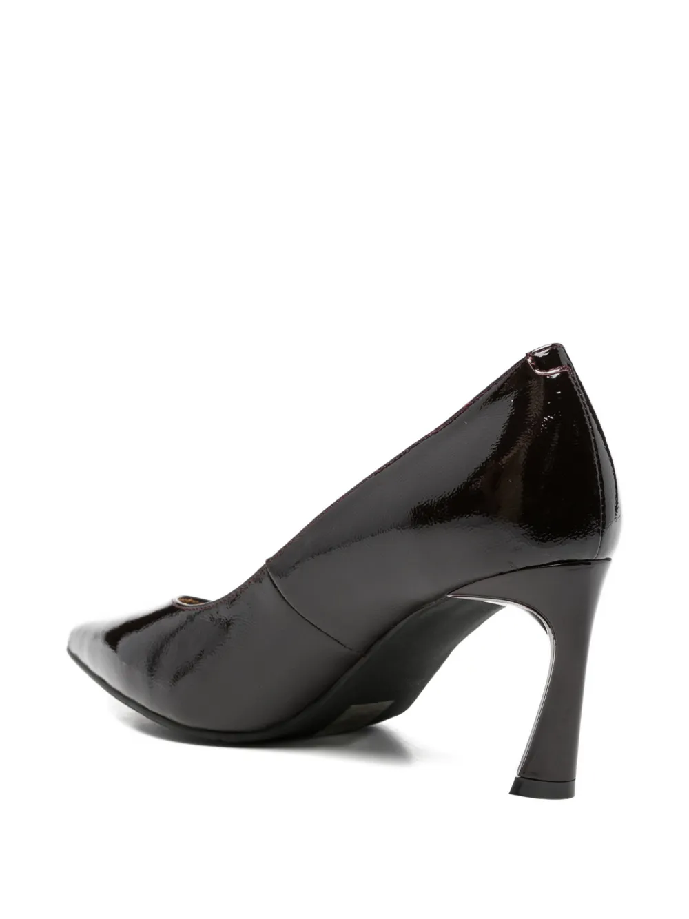 SERGIO MORETTI FIRENZE Pumps met puntige neus Bruin
