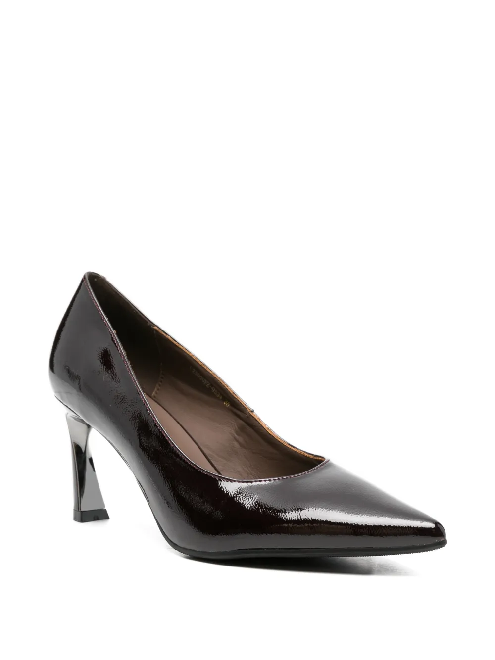SERGIO MORETTI FIRENZE Pumps met puntige neus Bruin