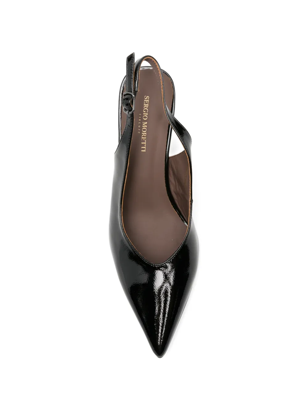 SERGIO MORETTI FIRENZE Pumps met puntige neus Zwart