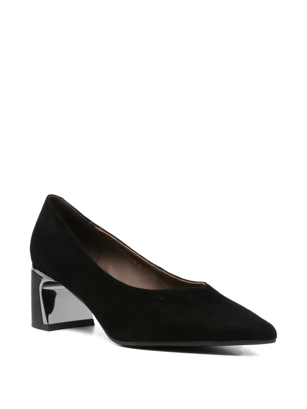 SERGIO MORETTI FIRENZE Pumps met blokhak Zwart
