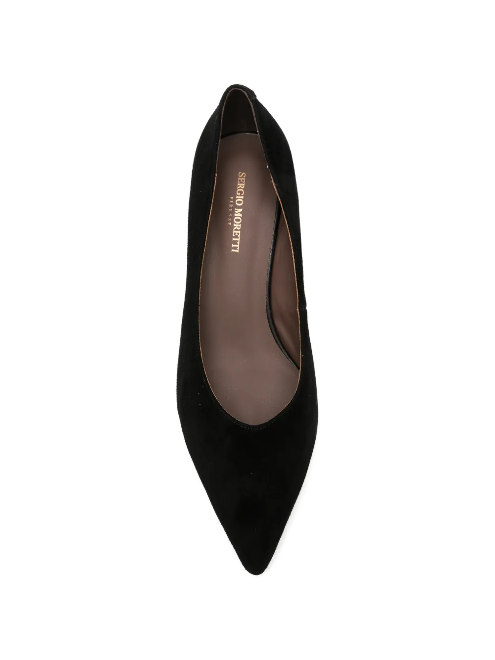 SERGIO MORETTI FIRENZE Pumps met blokhak Zwart