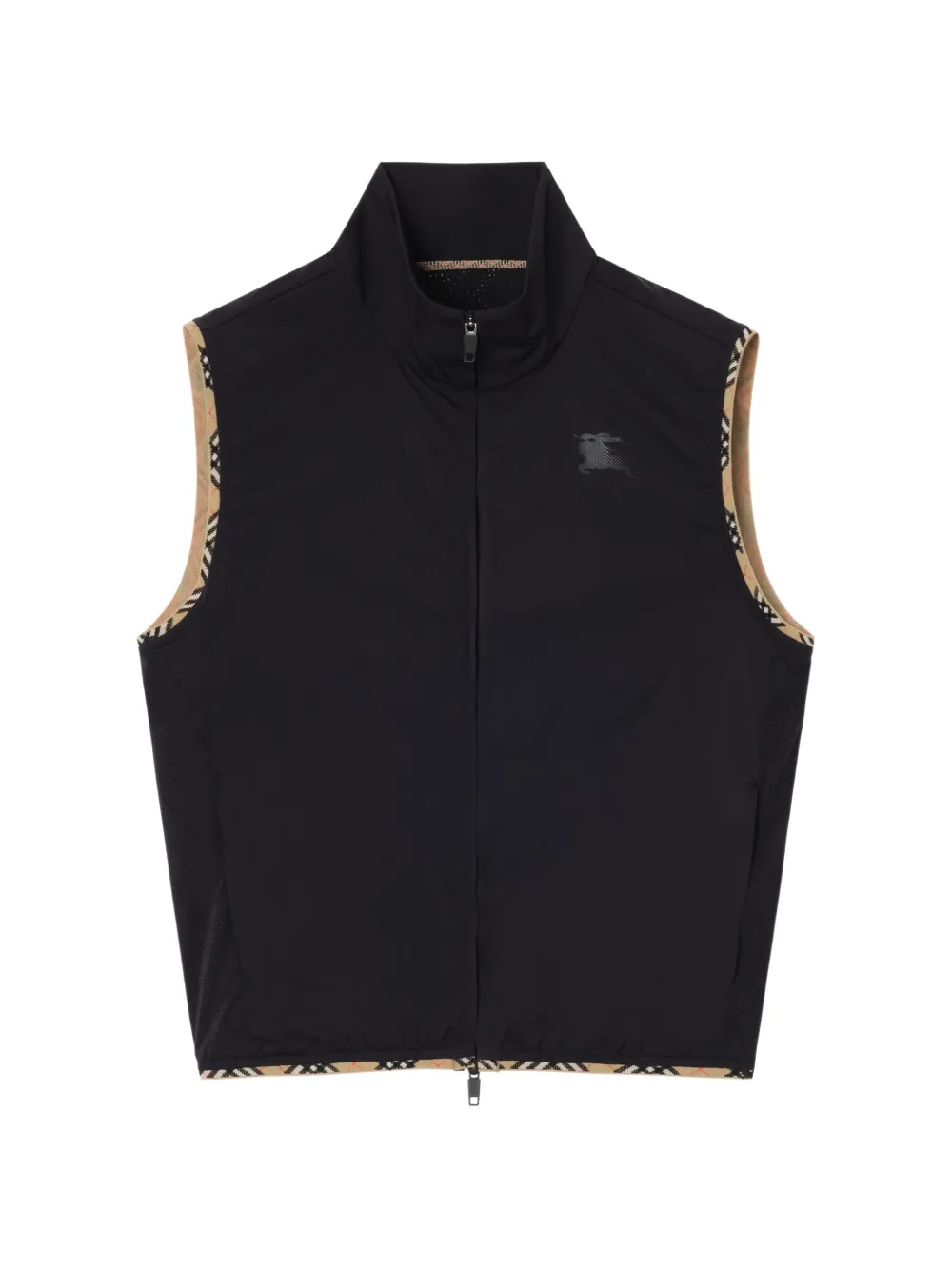 Burberry stretch nylon vest - Nero
