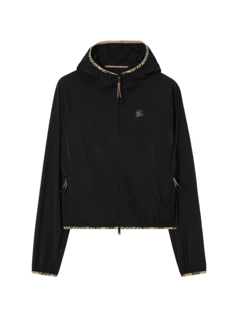 Burberry stretch nylon hooded jacket