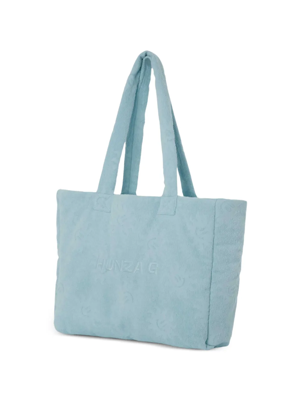 Hunza G Sunny towelling beach bag - Blau