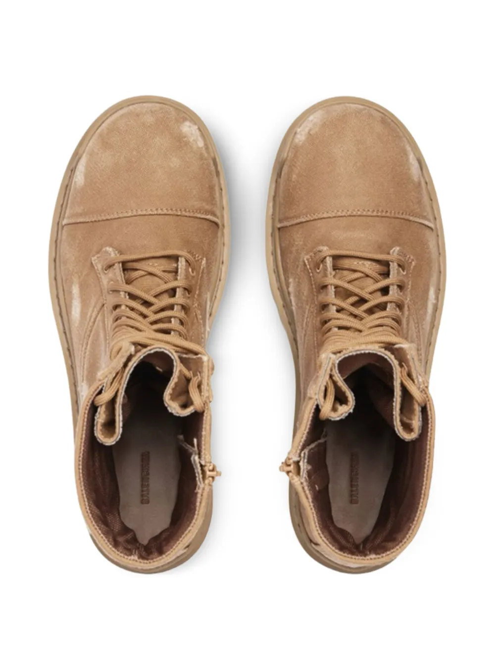 Balenciaga Strike L20 combat boots Beige