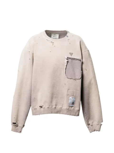 Maison MIHARA YASUHIRO sun-faded sweatshirt