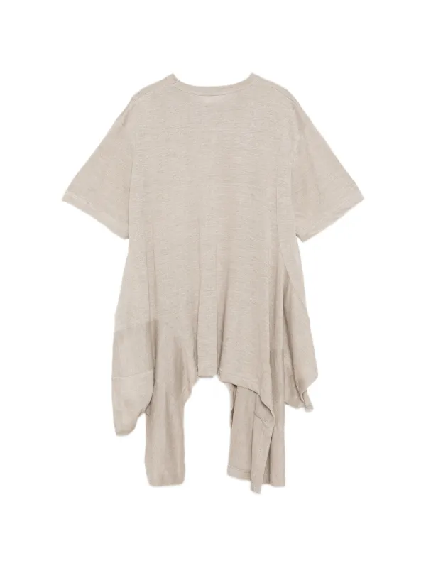 Comme Des Garçons Asymmetric Ruffled T-shirt | Neutrals | FARFETCH