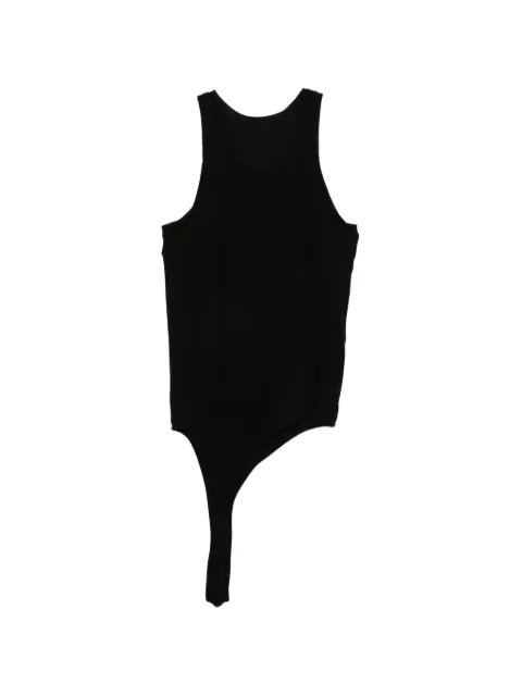 Julius asymmetric panelled vest 