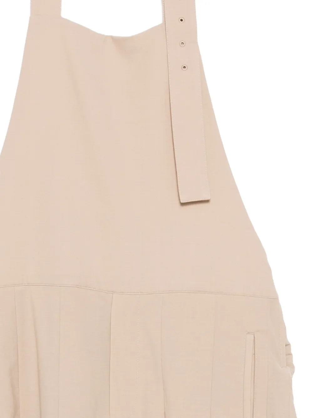 Comme des Garçons Homme Plus Plooibroek met gesp Beige