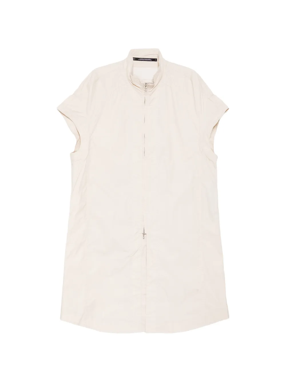 Julius creased short-sleeve jacket - Neutrals