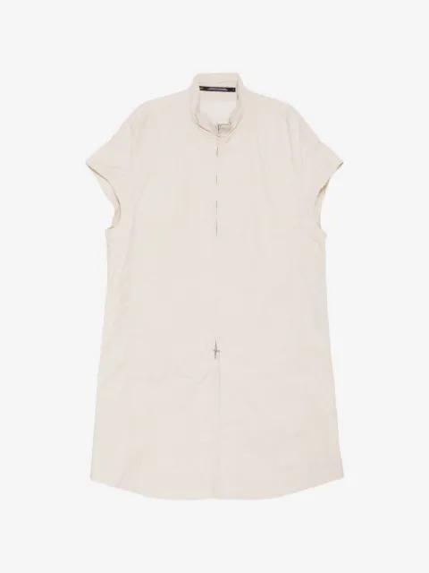 Julius creased short-sleeve coat
