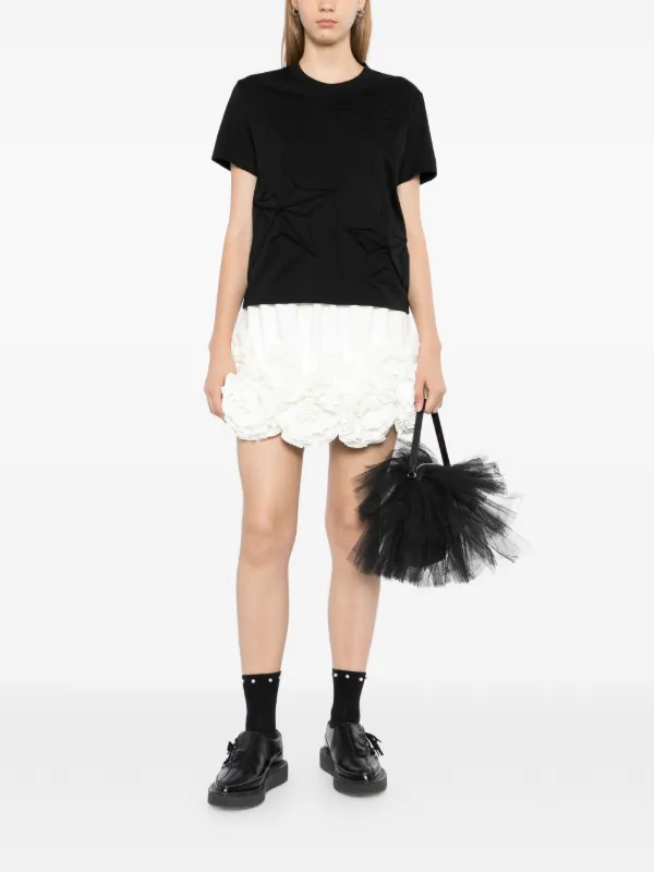 Noir Kei Ninomiya スターパッチ Tシャツ | ブラック | FARFETCH JP