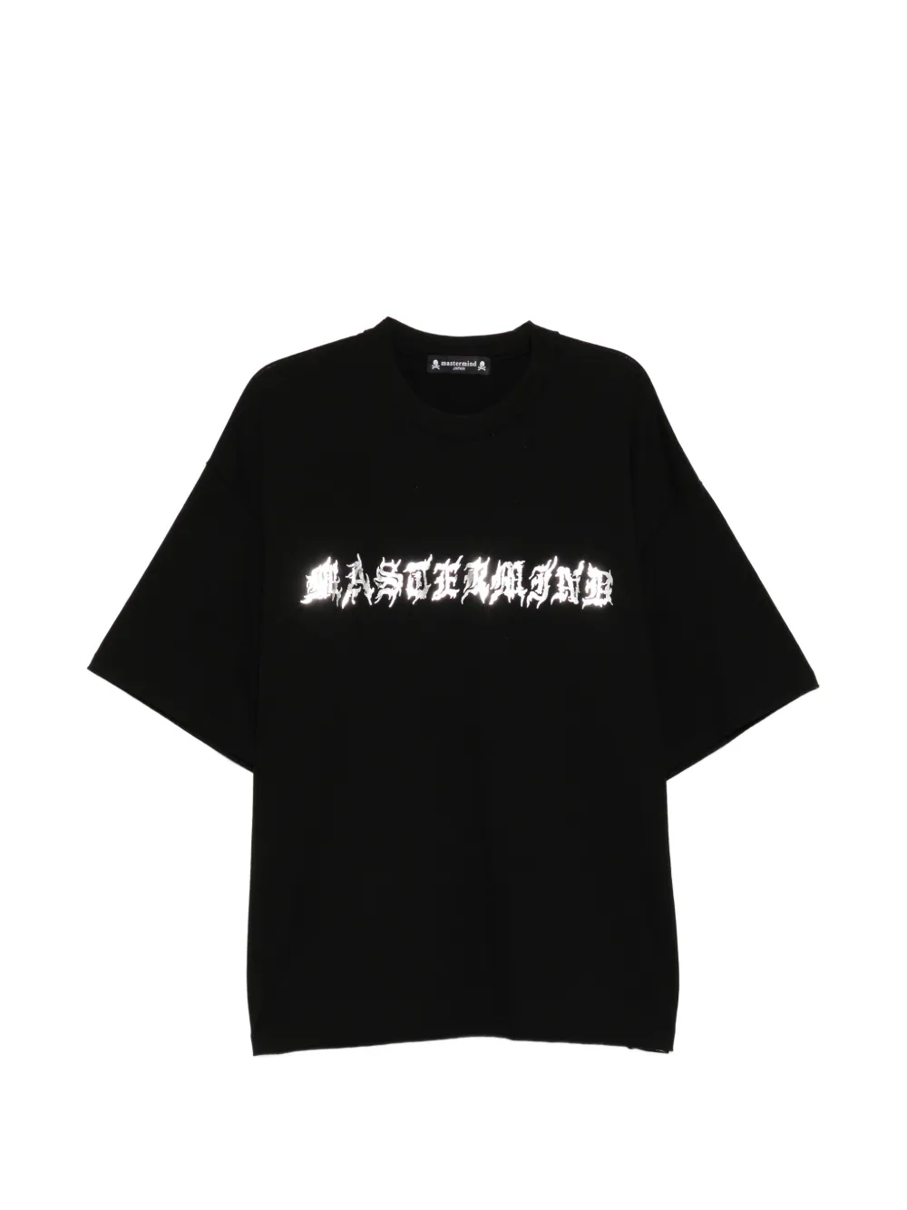 Mastermind Japan logo-print crew neck T-shirt - Schwarz