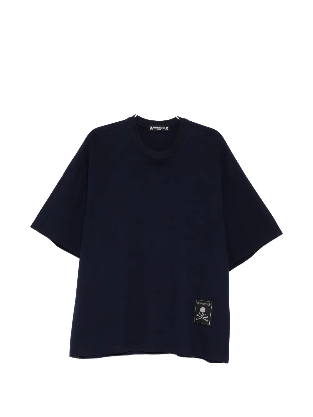 Mastermind Japan graphic-print boxy T-shirt - Blu