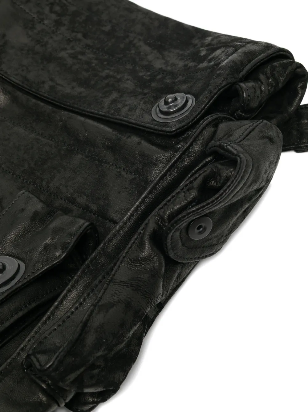 Julius Gas Mask tas Zwart