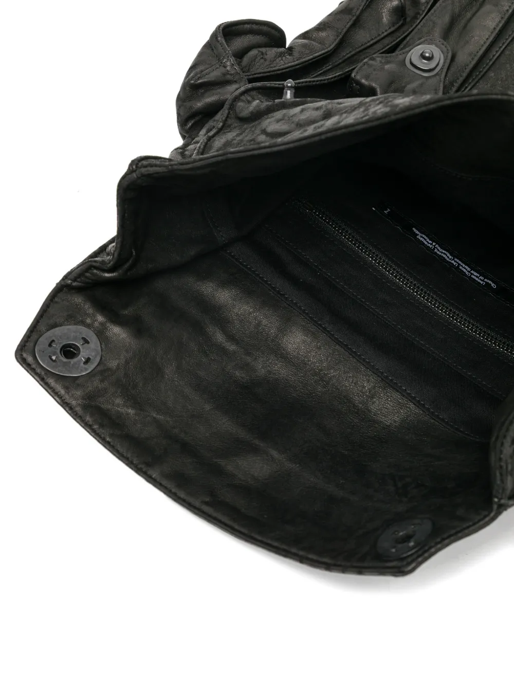 Julius Gas Mask tas Zwart