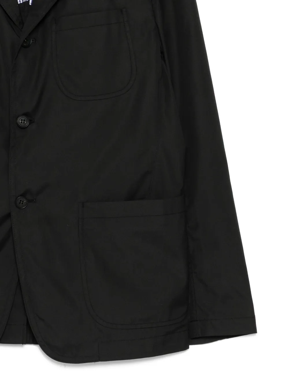 Comme des Garçons Homme Katoenen blazer Zwart