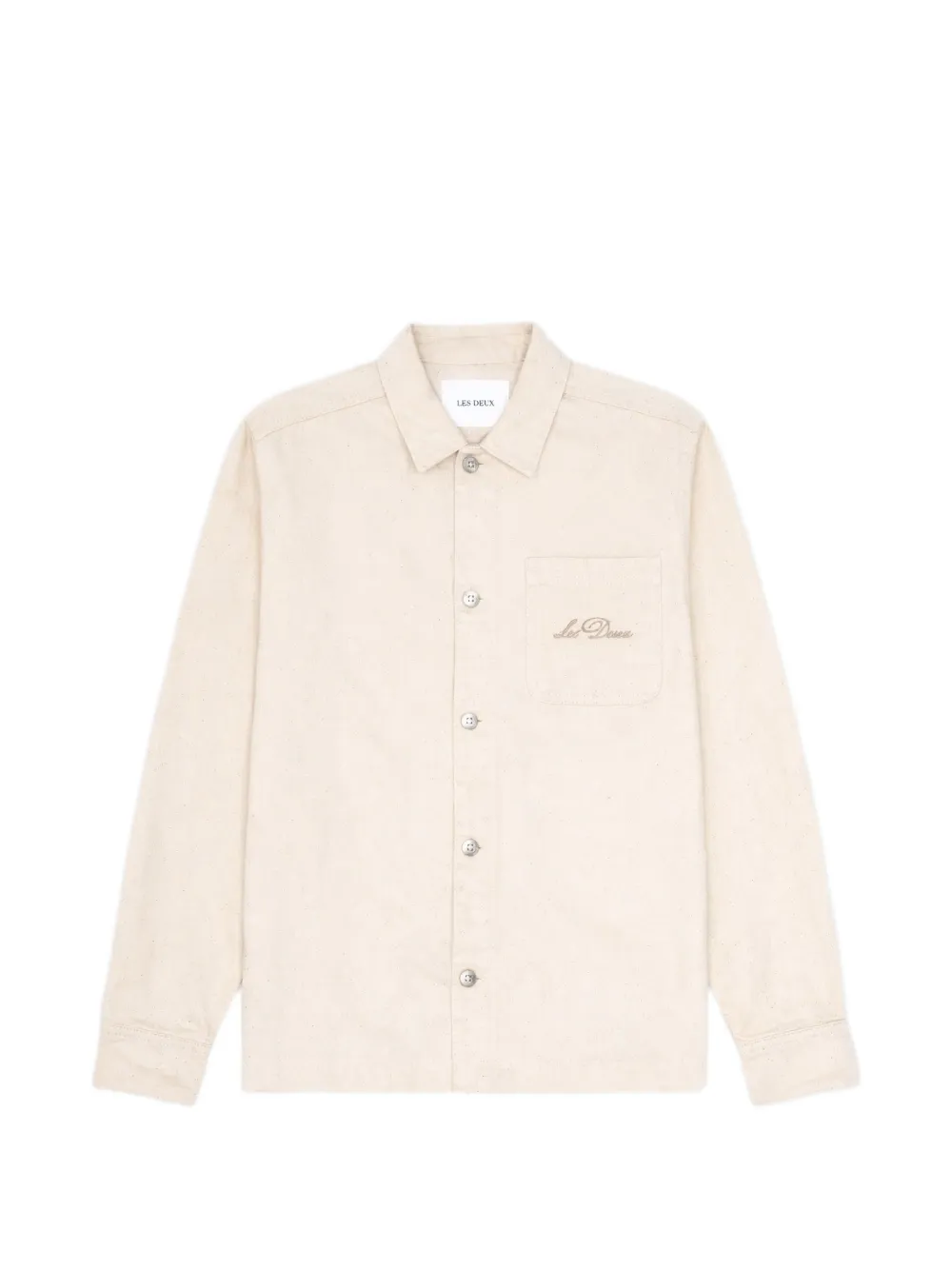 Les Deux Layton shirt jacket - Bianco