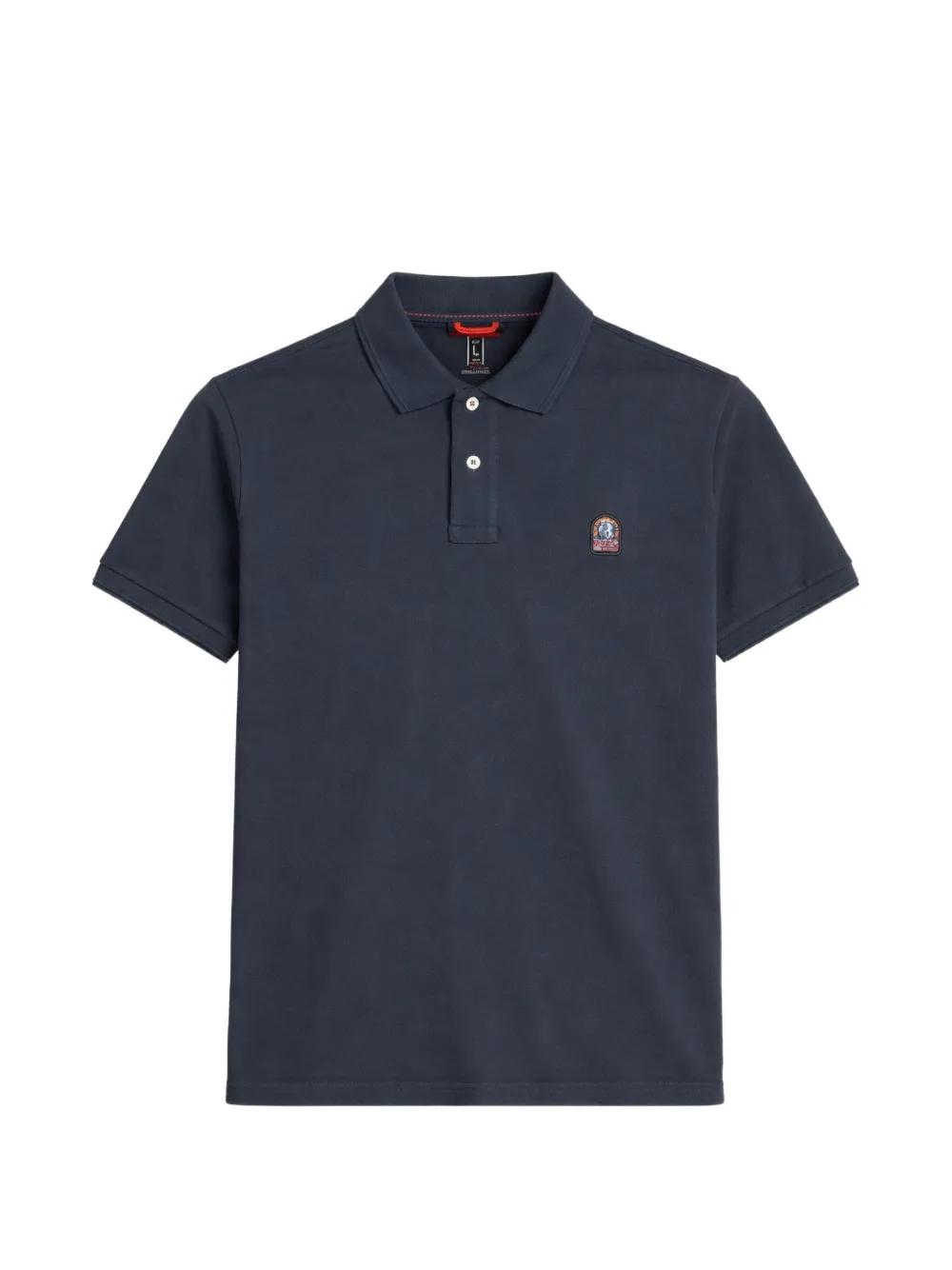 Parajumpers logo-patch polo shirt - Blau