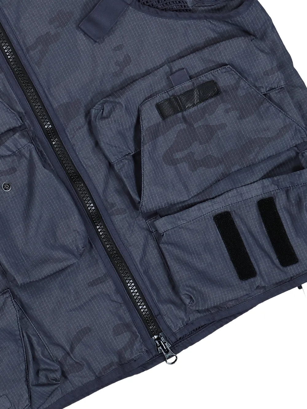 Stone Island Ripstop-TC gilet Blauw