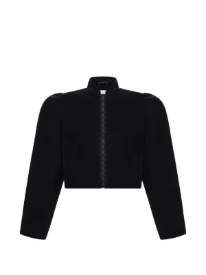 DESTREE Cropped Smart Jacket | Black | FARFETCH