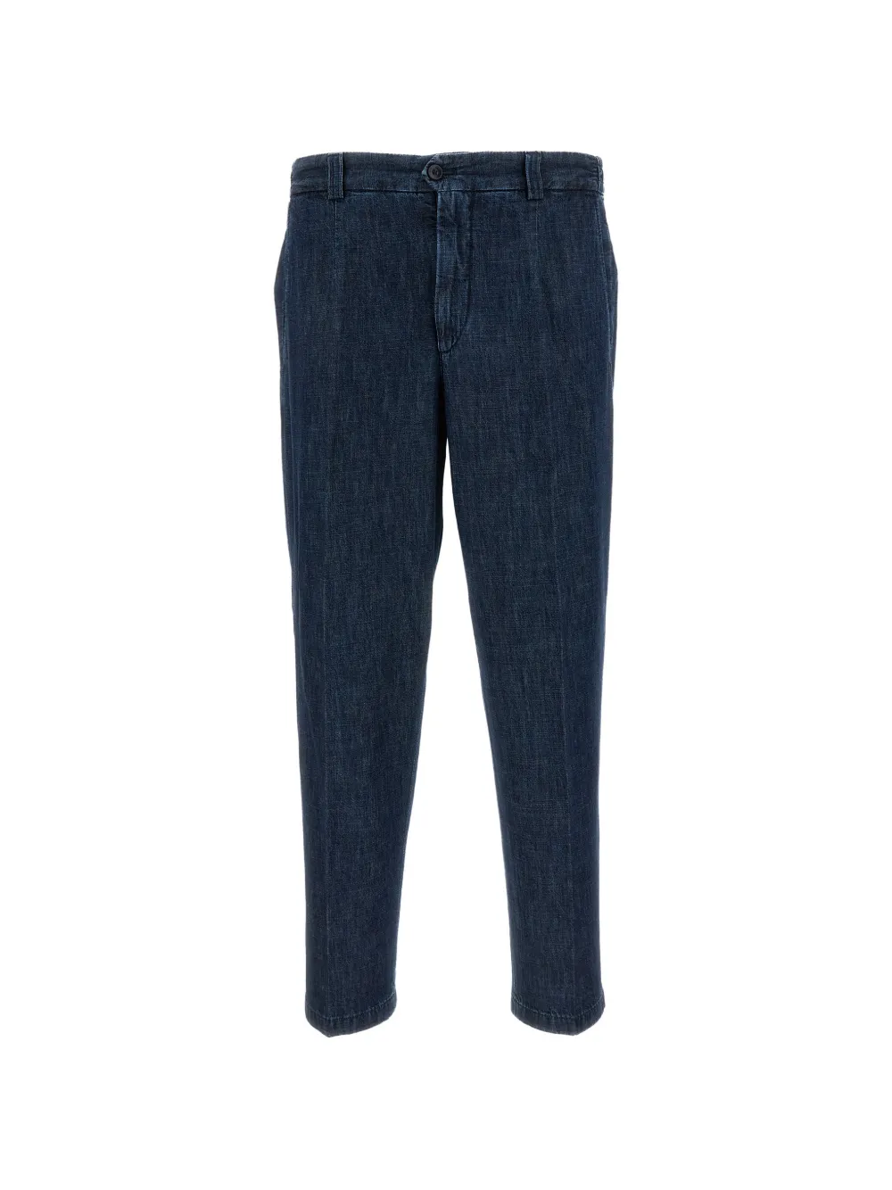 Briglia 1949 Portofino pleated elasticated-waist jeans - Blu