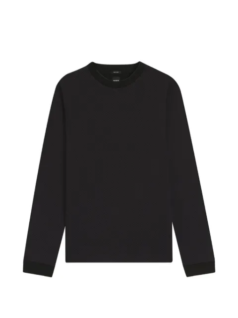 BOSS Talley jacquard long-sleeve T-shirt